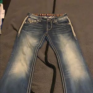 Selling rock revival mannix boot jeans